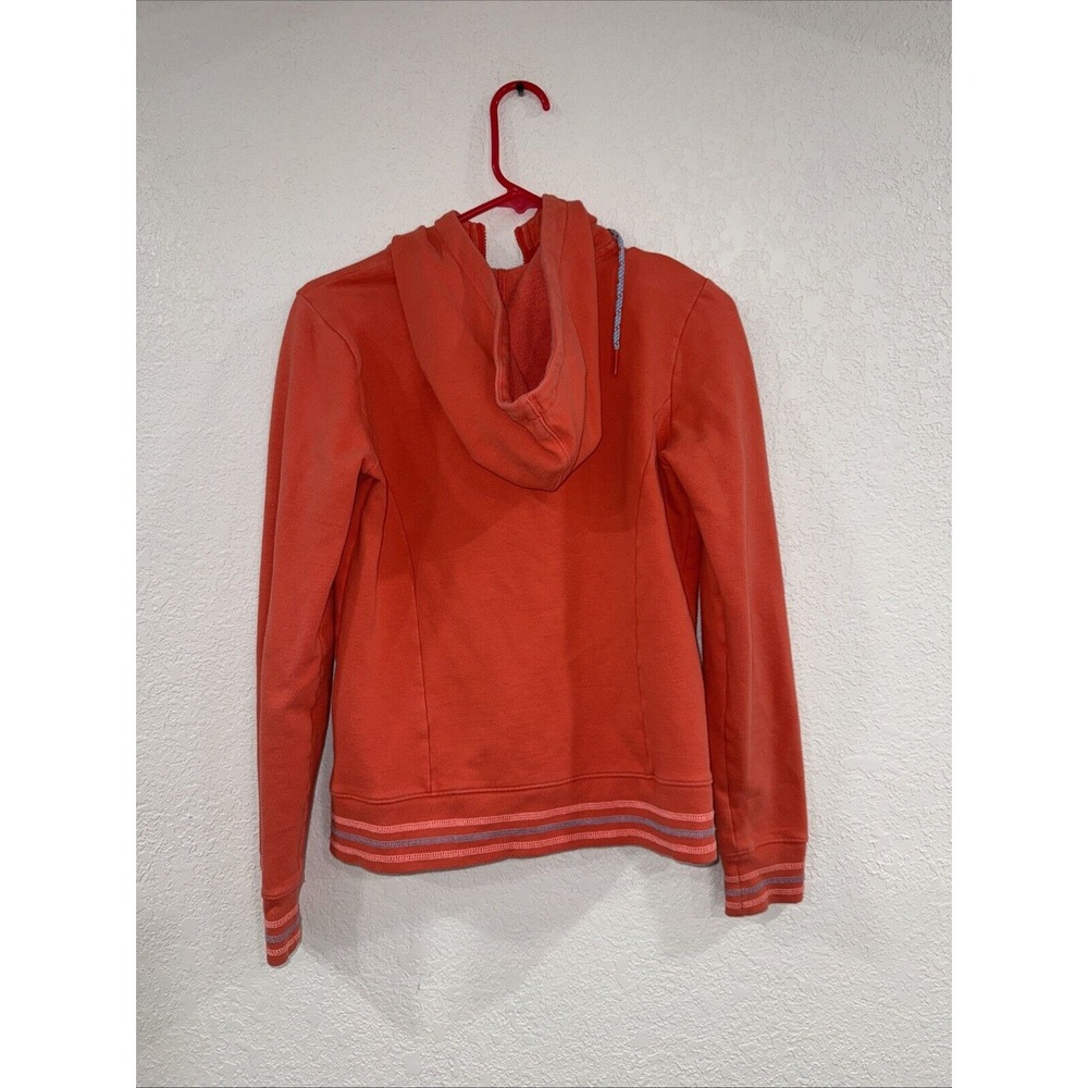 The North Face Women's Size Small Hot Coral Pink Full Zip Hoodie Sweatshirt